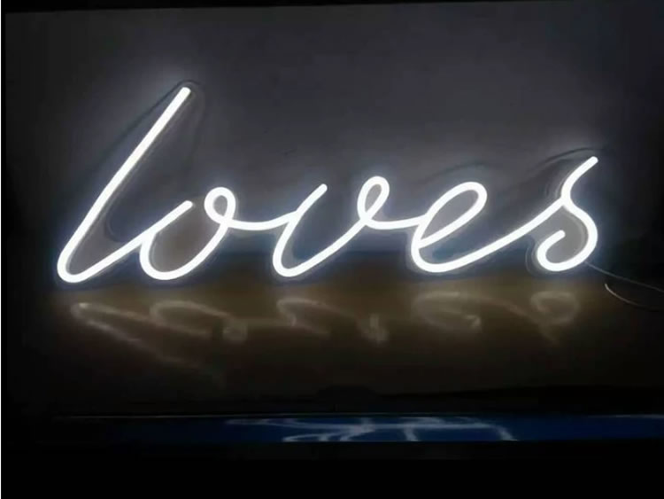 LOVES浪漫灯牌90cm暖白色插电款